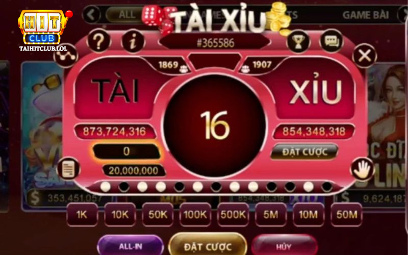 Game tài xỉu uy tín